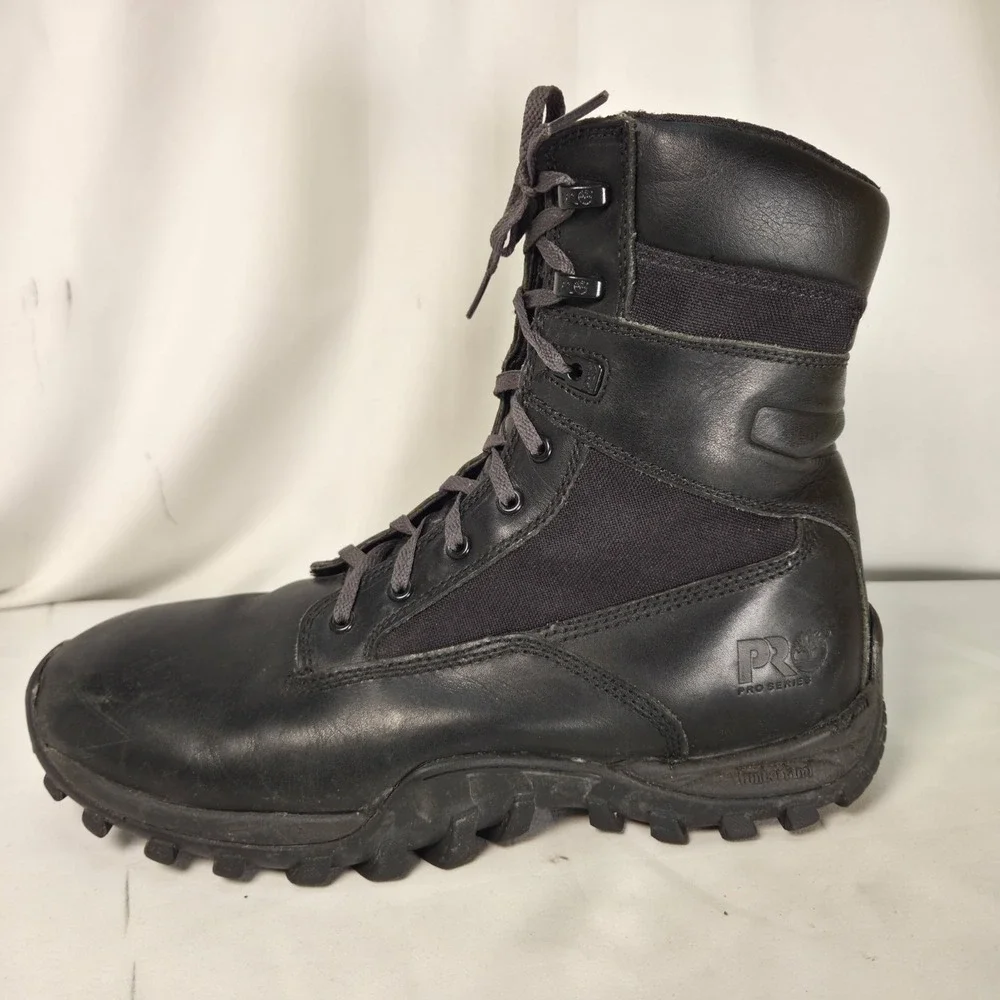 Timberland Pro Valor McClellan Tactical Work Boots US Mens Sz 10.5 Workwear Army